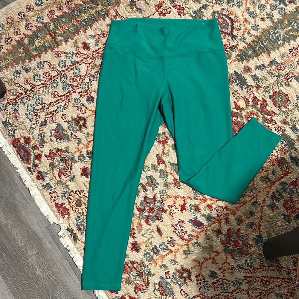 Old Navy Active HIGH-RISE PowerSoft Green Leggings